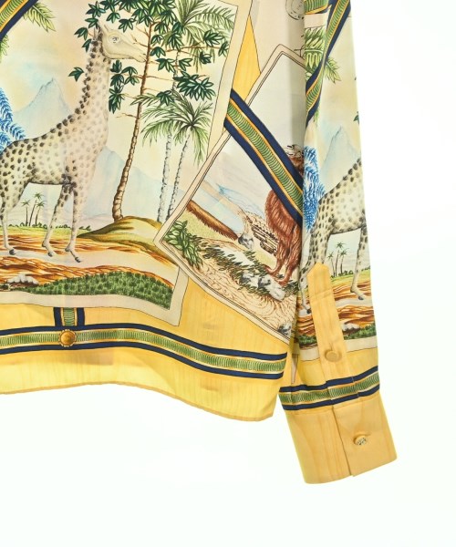 GUCCI（グッチ）ブラウス 黄 サイズ:36(XS位) レディース/2200700894161