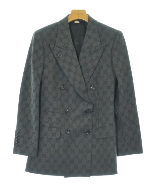 GUCCI(グッチ)テーラードジャケット グレー サイズ:36(XS位)/2200700894178