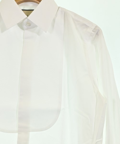GUCCI（グッチ）ドレスシャツ 白 サイズ:15(S位) メンズ/2200700894277