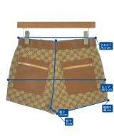 GUCCI（グッチ）ショートパンツ ベージュ サイズ:38(S位) レディース/2200700894291