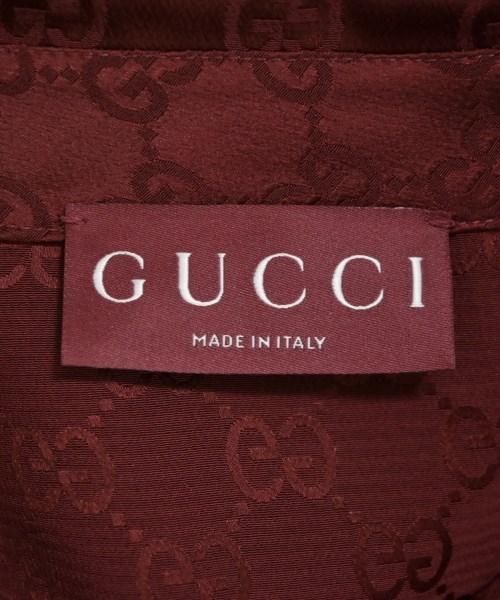 GUCCI（グッチ）ブラウス 赤 サイズ:36(XS位) レディース/2200700894475
