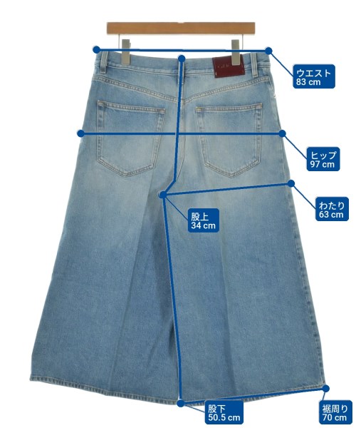 GUCCI（グッチ）デニムパンツ 青 サイズ:27(M位) レディース/2200700894499