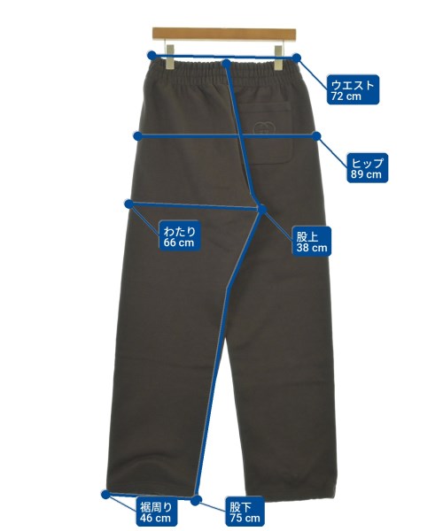 GUCCI（グッチ）スウェットパンツ 茶 サイズ:S メンズ/2200700894505