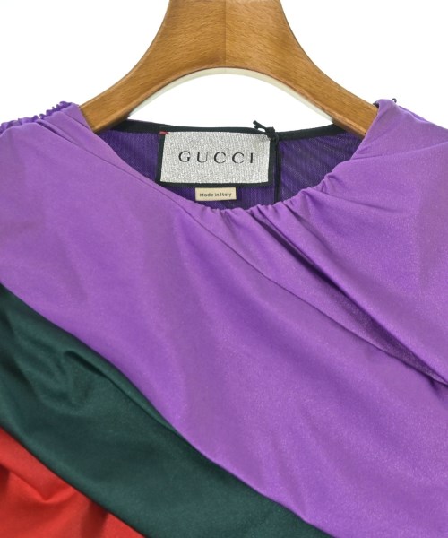 GUCCI（グッチ）ブラウス 紫 サイズ:46(XL位) レディース/2200702611032