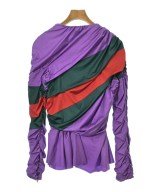 GUCCI（グッチ）ブラウス 紫 サイズ:46(XL位) レディース/2200702611032
