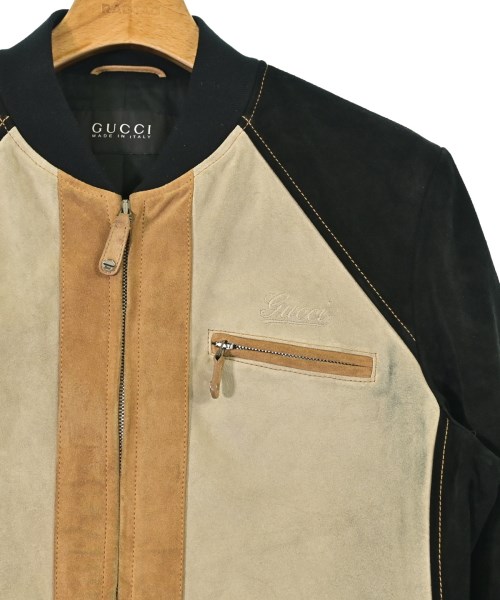 GUCCI（グッチ）ブルゾン ベージュ サイズ:46(M位) メンズ/2200702705267