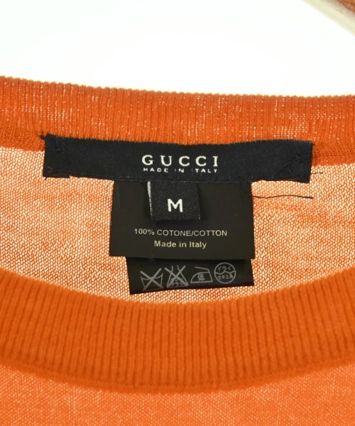 GUCCI（グッチ）ニット・セーター オレンジ サイズ:M メンズ/2200702705342