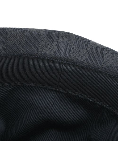 GUCCI（グッチ）ハット 黒 サイズ:M メンズ/2200701144319