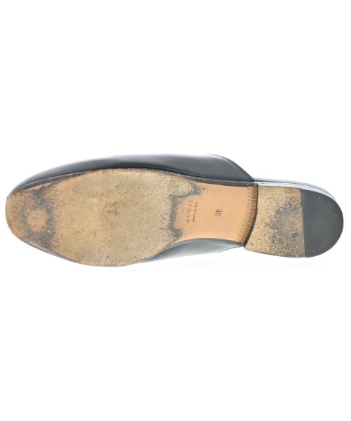 GUCCI（グッチ）サンダル 黒 サイズ:38(24.5cm位) レディース/2200703167026