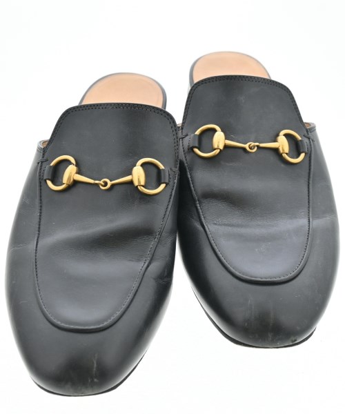 GUCCI（グッチ）サンダル 黒 サイズ:38(24.5cm位) レディース/2200703167026