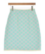 GUCCI（グッチ）ひざ丈スカート 青 サイズ:36(XS位) レディース/2200701029531