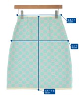 GUCCI（グッチ）ひざ丈スカート 青 サイズ:36(XS位) レディース/2200701029531