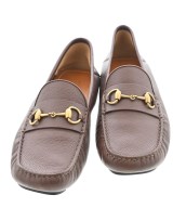 GUCCI（グッチ）ビジネス・ドレスシューズ 茶 サイズ:UK9(27.5cm位) メンズ/2200703616067