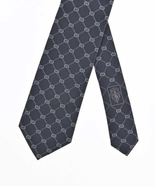 GUCCI（グッチ）ネクタイ グレー サイズ:- メンズ/2200703756022
