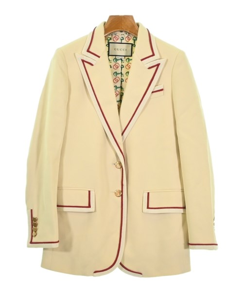 GUCCI(グッチ)テーラードジャケット ベージュ サイズ:38(S位)/2200704025011