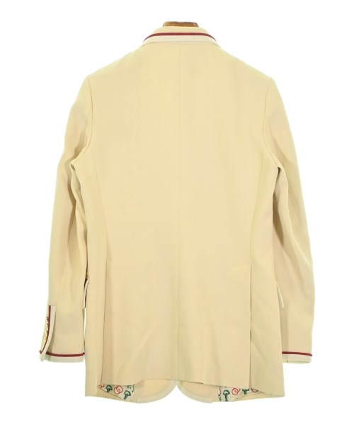 GUCCI（グッチ）テーラードジャケット ベージュ サイズ:38(S位) レディース/2200704025011