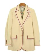 GUCCI（グッチ）テーラードジャケット ベージュ サイズ:38(S位) レディース/2200704025011