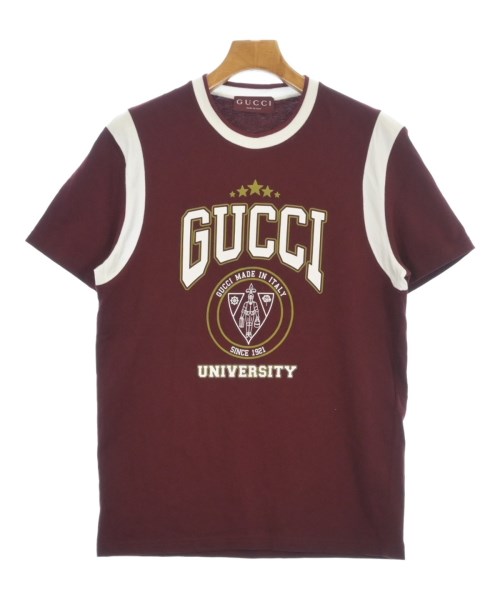 GUCCI（グッチ）Tシャツ・カットソー 赤 サイズ:M メンズ/2200704043022