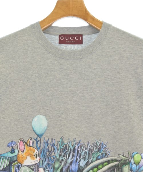 GUCCI（グッチ）Tシャツ・カットソー グレー サイズ:XS メンズ/2200704043039