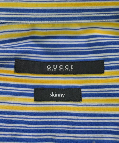 GUCCI（グッチ）カジュアルシャツ 青 サイズ:40(L位) メンズ/2200704336193