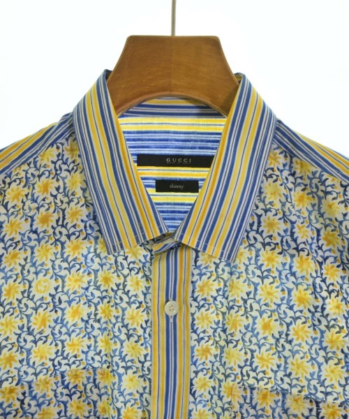 GUCCI（グッチ）カジュアルシャツ 青 サイズ:40(L位) メンズ/2200704336193