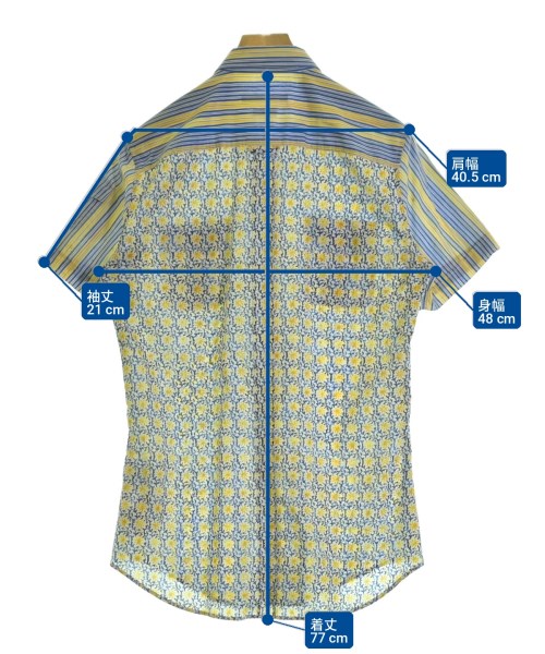 GUCCI（グッチ）カジュアルシャツ 青 サイズ:40(L位) メンズ/2200704336193