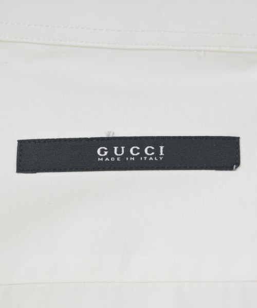 GUCCI（グッチ）カジュアルシャツ 白 サイズ:40(L位) メンズ/2200704336292