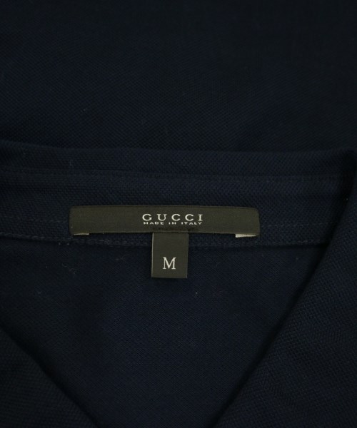 GUCCI（グッチ）ポロシャツ 紺 サイズ:M メンズ/2200704435209
