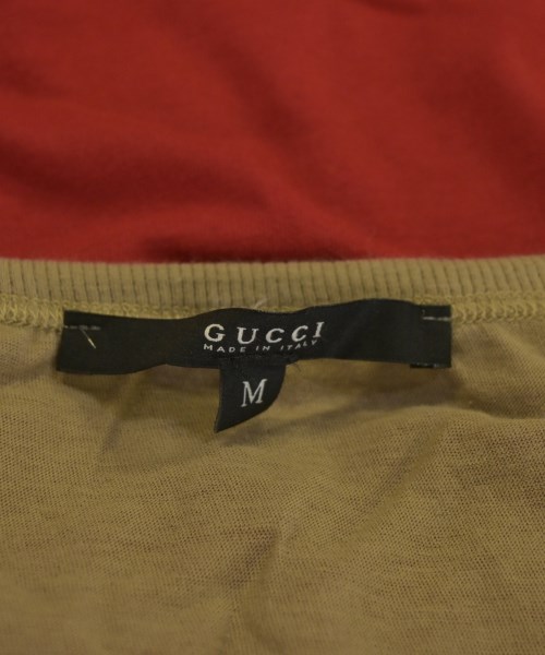 GUCCI（グッチ）Tシャツ・カットソー 赤 サイズ:M メンズ/2200704435247