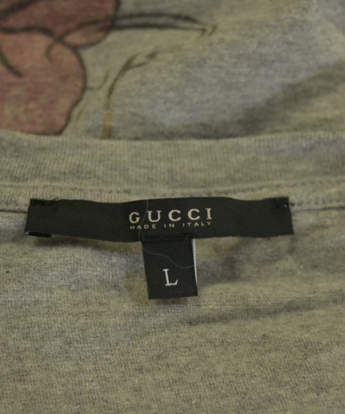 GUCCI（グッチ）Tシャツ・カットソー グレー サイズ:L メンズ/2200704435254