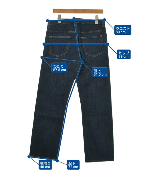 GUCCI（グッチ）デニムパンツ 紺 サイズ:44(S位) メンズ/2200704638044