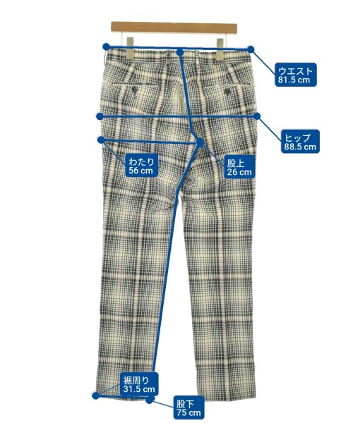 GUCCI（グッチ）スラックス 黒 サイズ:46(M位) メンズ/2200704638198