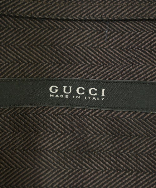 GUCCI（グッチ）カジュアルシャツ 茶 サイズ:-(S位) メンズ/2200704638266