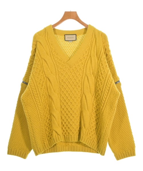 GUCCI(グッチ)ニット・セーター 黄 サイズ:L/2200704577046