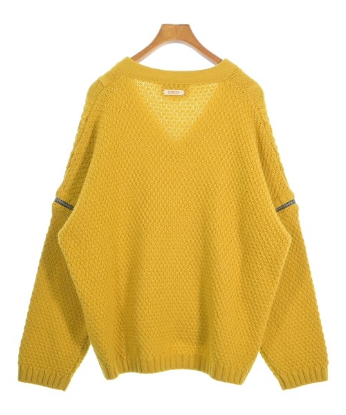 GUCCI（グッチ）ニット・セーター 黄 サイズ:L メンズ/2200704577046