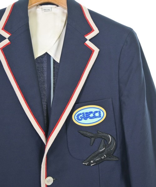 GUCCI（グッチ）テーラードジャケット 紺 サイズ:44(S位) メンズ/2200705028035