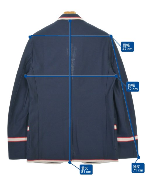 GUCCI（グッチ）テーラードジャケット 紺 サイズ:44(S位) メンズ/2200705028035