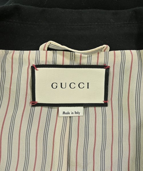 GUCCI（グッチ）カジュアルジャケット 黒 サイズ:48(L位) メンズ/2200705028059