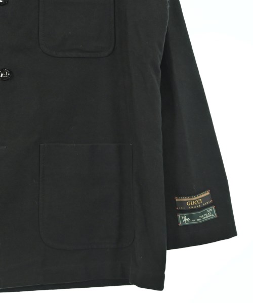 GUCCI（グッチ）カジュアルジャケット 黒 サイズ:48(L位) メンズ/2200705028059
