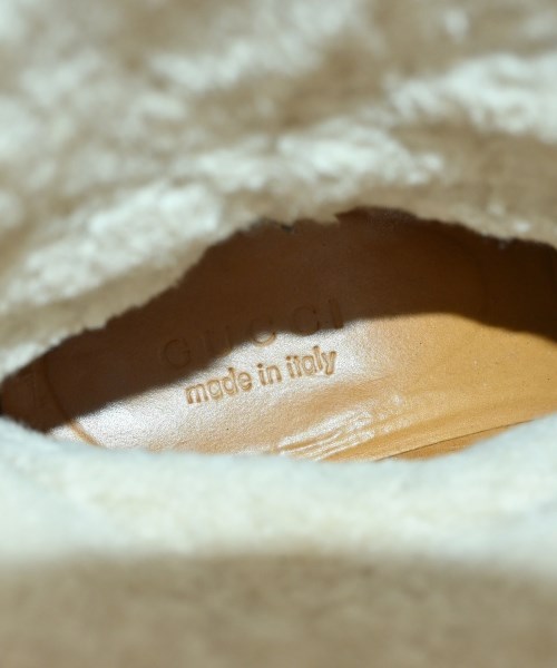 GUCCI（グッチ）ブーツ ベージュ サイズ:-(28cm位) メンズ/2200705882088