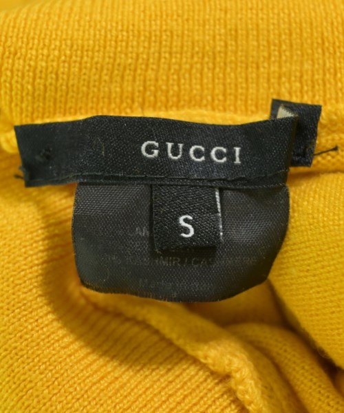 GUCCI（グッチ）ニット・セーター 黄 サイズ:S メンズ/2200703929129
