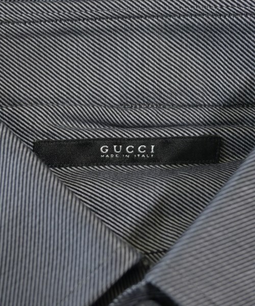 GUCCI（グッチ）ドレスシャツ グレー サイズ:42(XXL位) メンズ/2200703929297