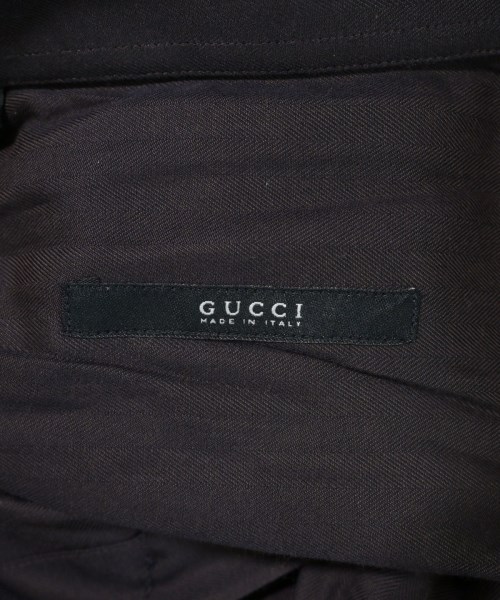 GUCCI（グッチ）ドレスシャツ 黒 サイズ:41(XL位) メンズ/2200703929334