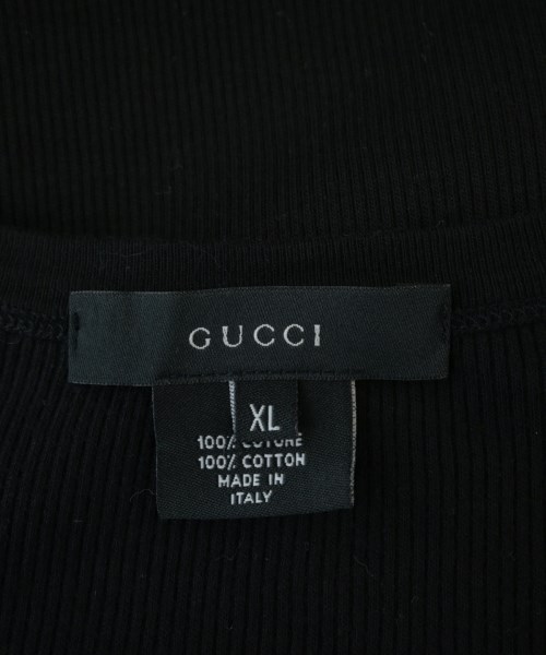 GUCCI（グッチ）Tシャツ・カットソー 黒 サイズ:XL メンズ/2200704297876