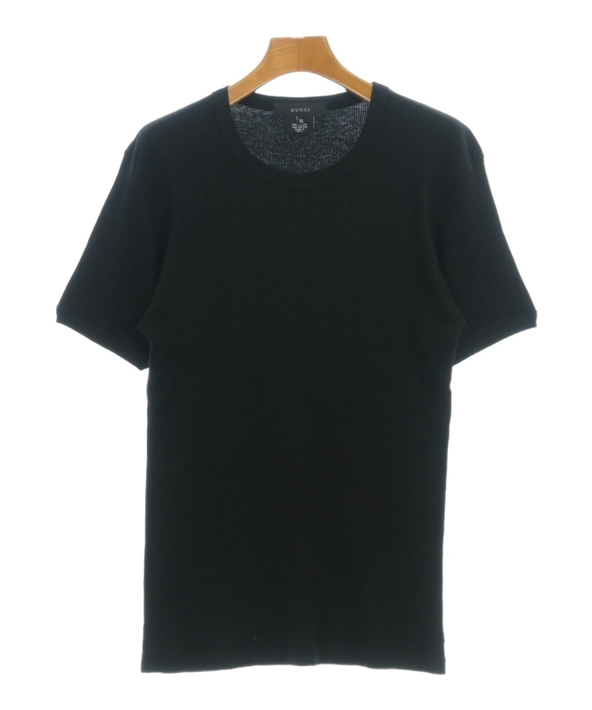 GUCCI グッチ　　ブラックカットソーM GUCCI（グッチ）Tシャツ・カットソー 黒 サイズ:XL メンズ