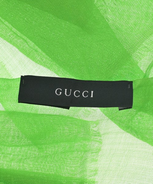 GUCCI（グッチ）ストール 緑 サイズ:- レディース/2200704297944