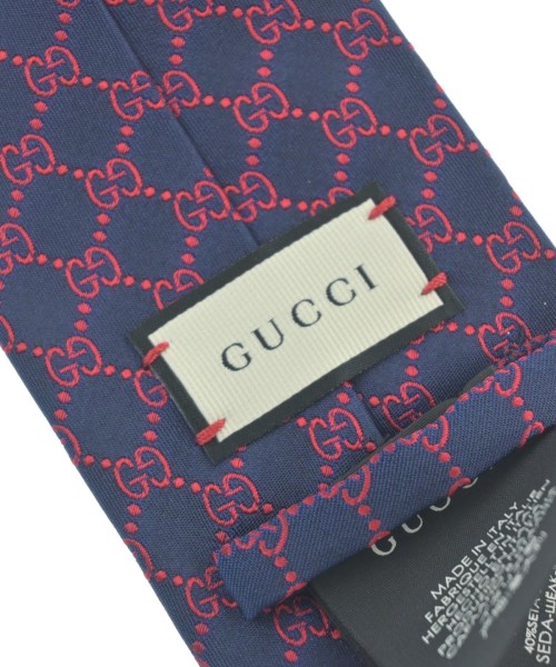 GUCCI（グッチ）ネクタイ 紺 サイズ:- メンズ/2200704604704