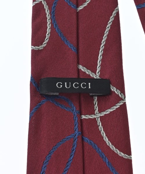 GUCCI（グッチ）ネクタイ 赤 サイズ:- メンズ/2200704666566