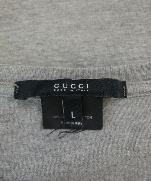 GUCCI（グッチ）Tシャツ・カットソー グレー サイズ:L メンズ/2200705408356