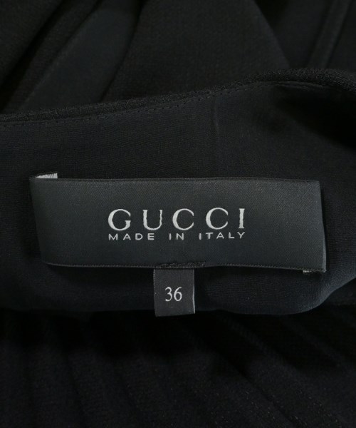GUCCI（グッチ）ワンピース 黒 サイズ:36(XS位) レディース/2200706216011